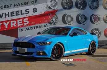 FORD MUSTANG SECTOR SATIN BLACK